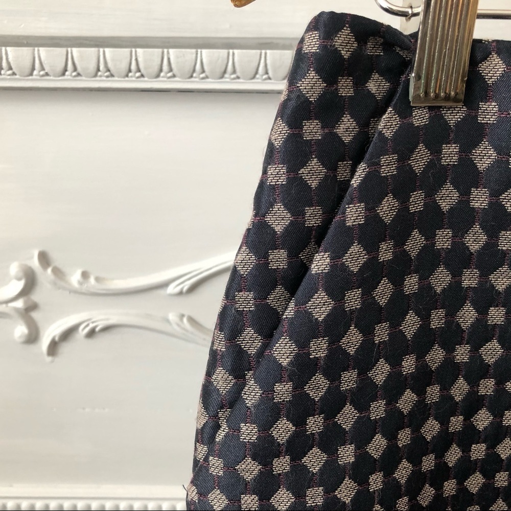 🎄Noa Noa mini skirt, navy blue NWT SZ  40/L